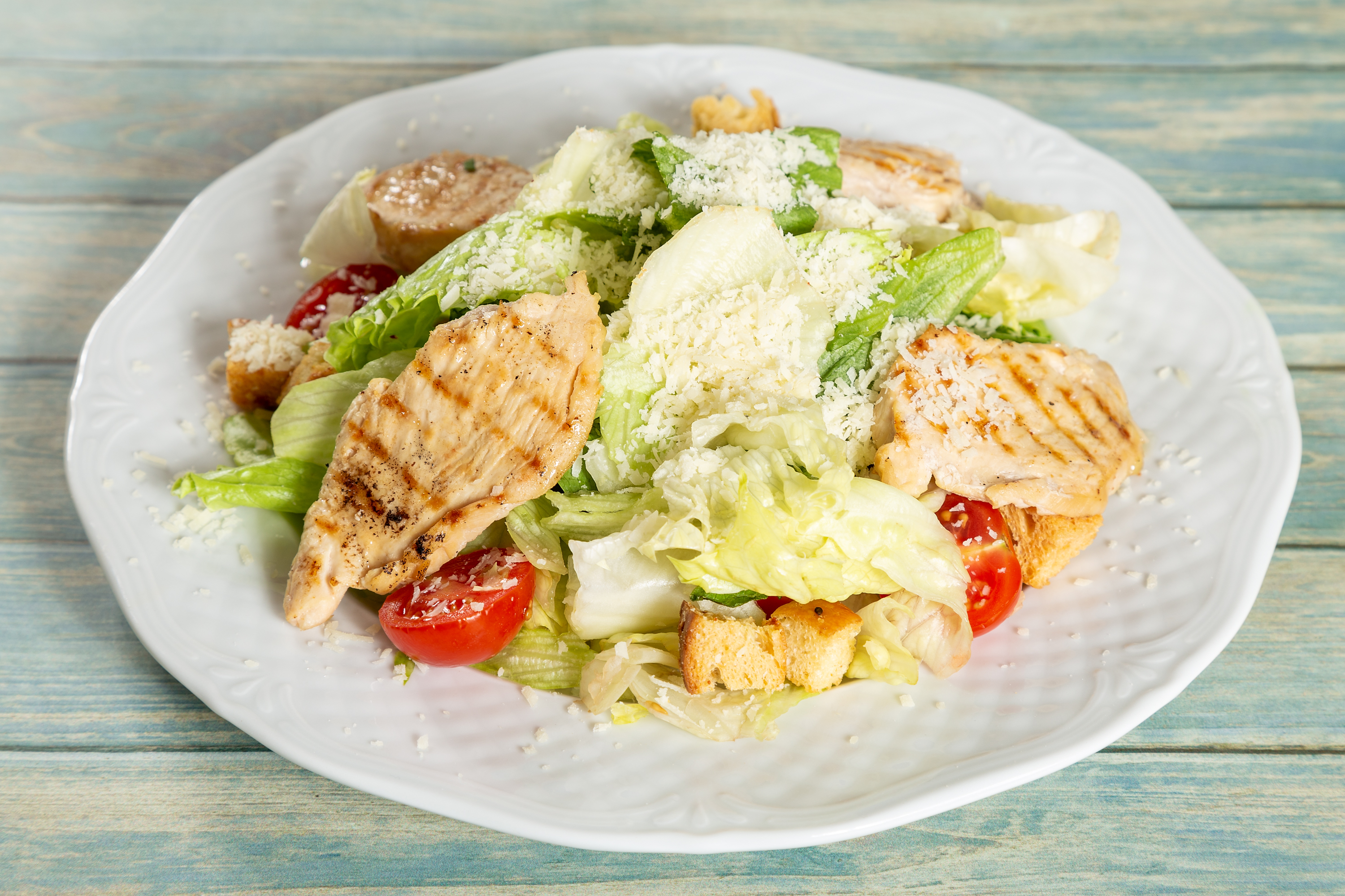 Chicken Caesar — AI enhanced